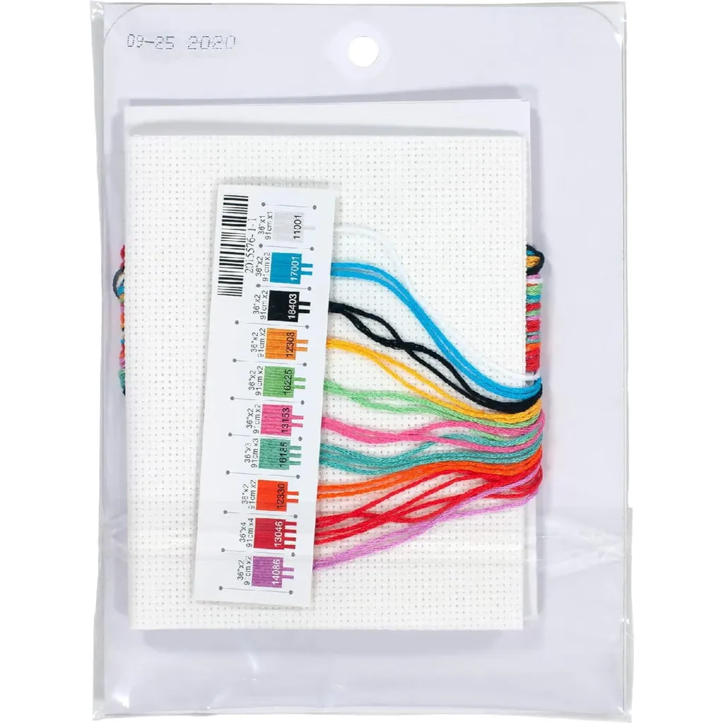 Kit Punto Croce Dimensions - Regalo Creativo Segui l'Arcobaleno - 3