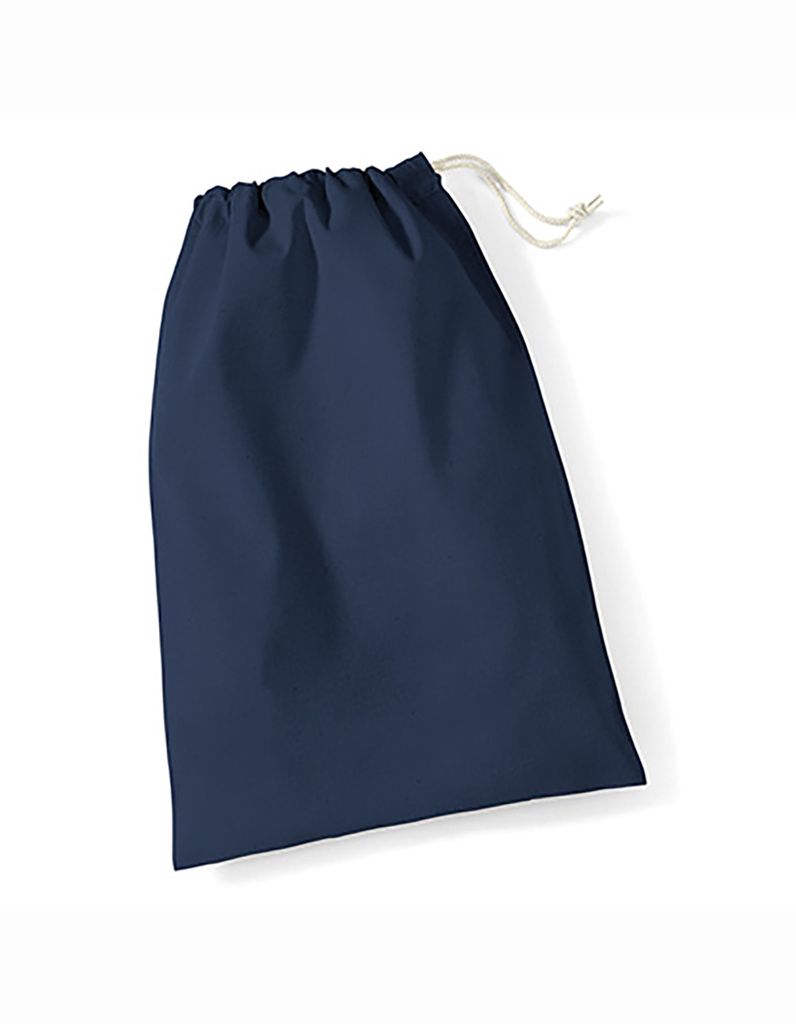 Westford Mill W115 | Baumwolle Stuff Bag / Turnbeutel / verschiedene Größen - Farbe: Navy - Größe: XL (49x75cm