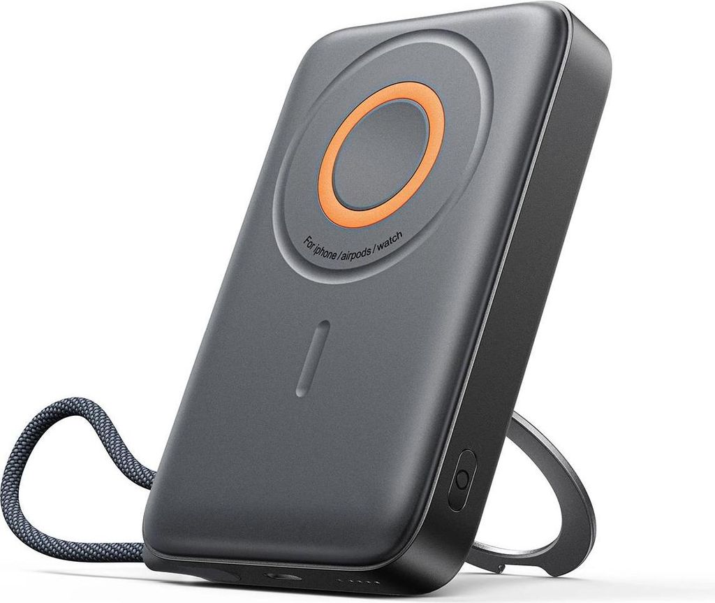 Joyroom 22.5W MagSafe Wireless Powerbank 10000mAh with Ring Stand - Black