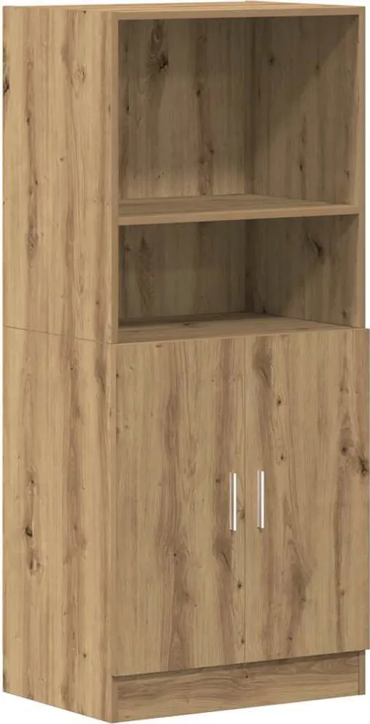 Armadietto SYFAX Rovere 57x41,5x131,5 | Robusto e Facile da Montare