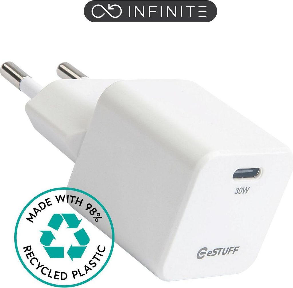eSTUFF ES637027, Drinnen, AC, 20 V, Weiß Produktbild 