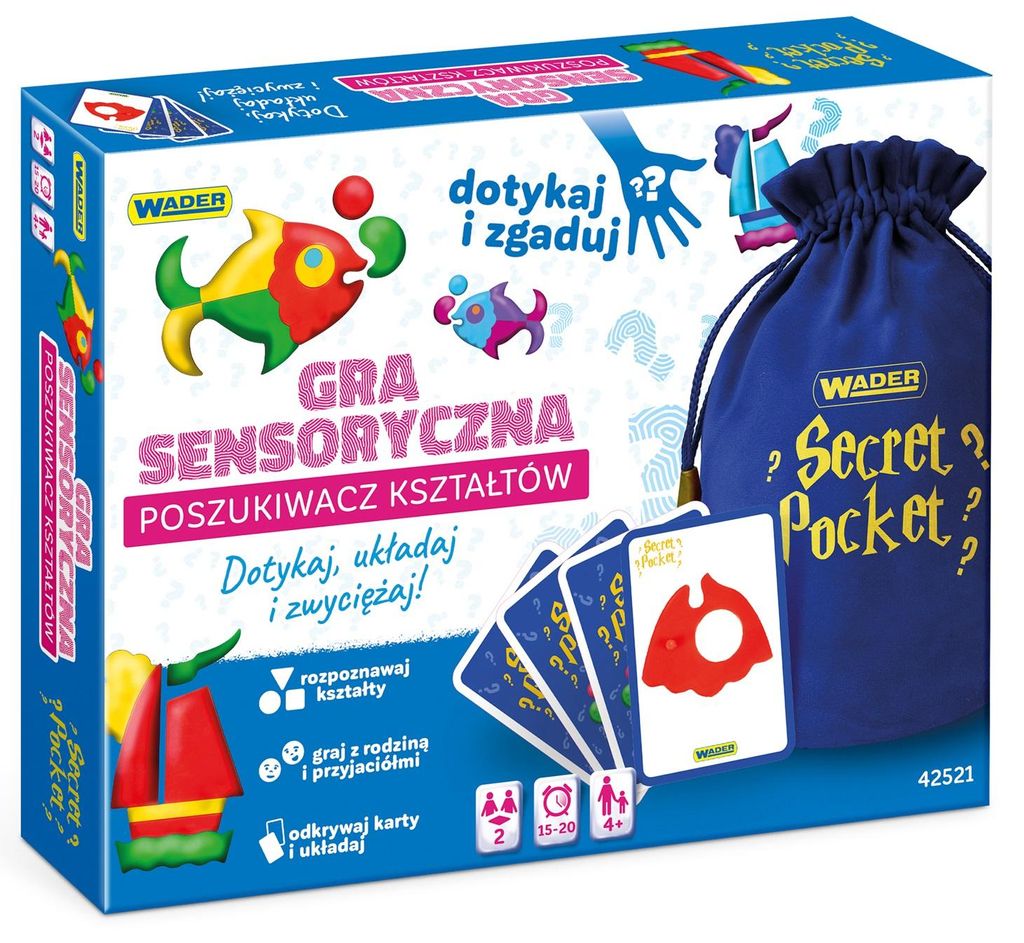 Sinnes-Spiel „Formensucher Secret Pocket“ Produktbild 