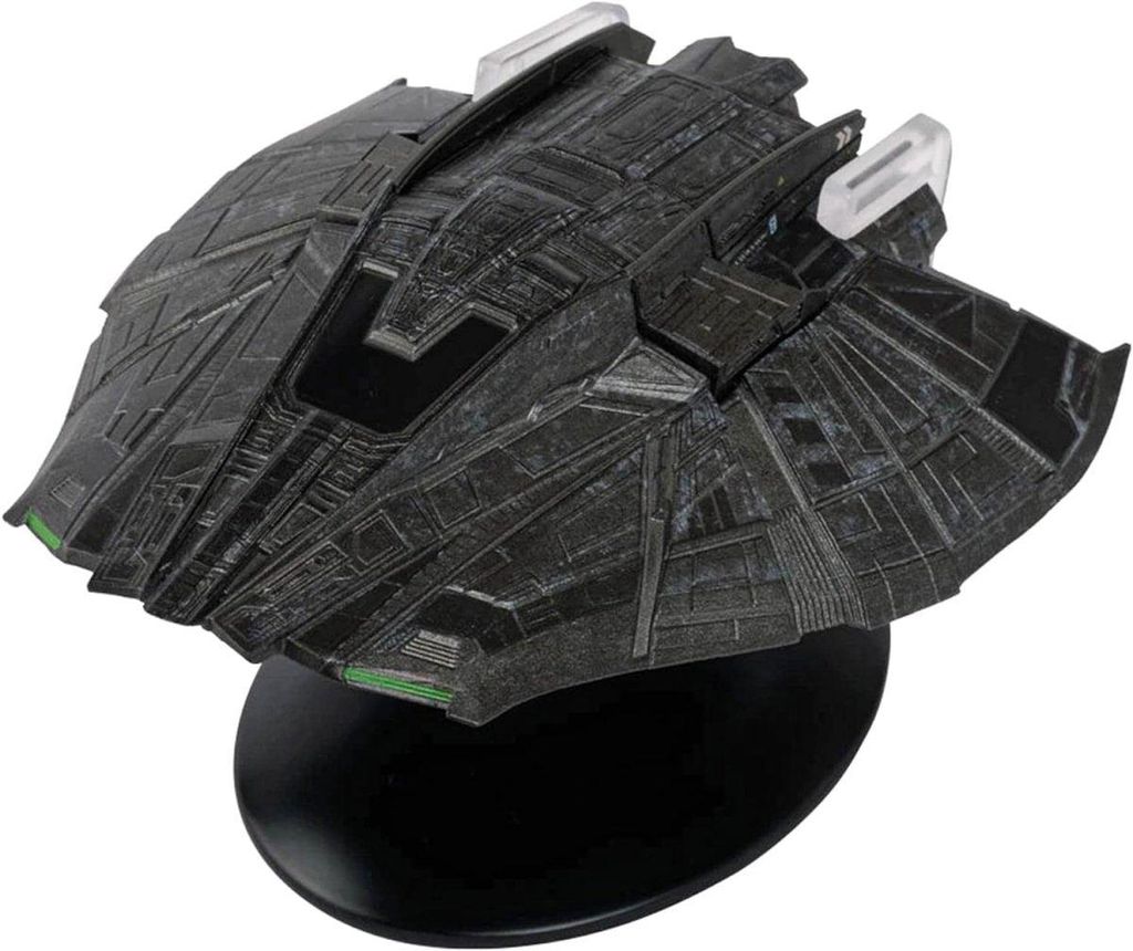 Sammlermodell des Raumschiffs Eaglemoss Star Trek Picard Narek's Snakehead 14 x 12 cm