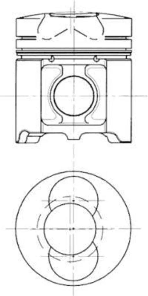 Piston OE 04231714 : stop fumée bleue et perte de puissance Meriva