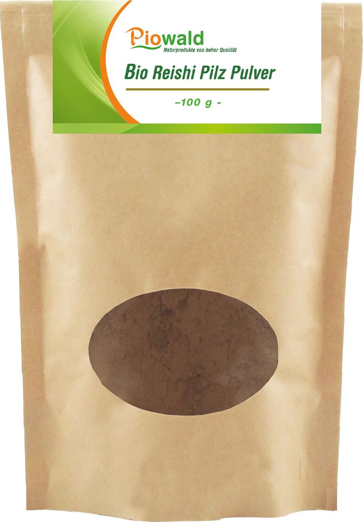 Piowald Reishi Pilz Pulver - 100g