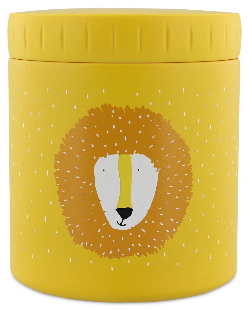 Trixie Isolierte Lunchpot 500 ml - Mr. Lion - Edelstahl Thermobehälter gelb