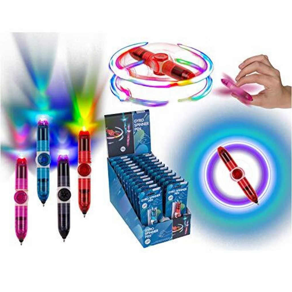 OOTB Kugelschreiber Gyro Spinner mit LED