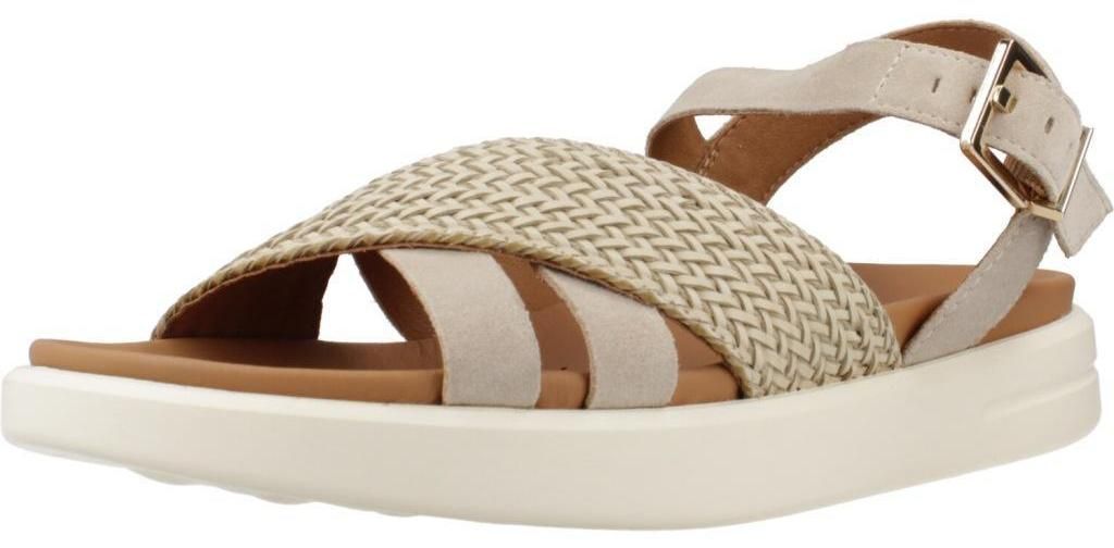 GEOX XAND, Sandaletten in Taupe/ Beige für Damen, Größe 40