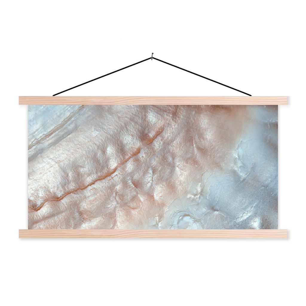 MuchoWow® Textilposter Muscheln - Abstrakt - Natur 120x60 Produktbild 