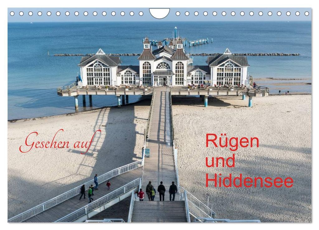Gesehen auf - Rügen und Hiddensee (Wandkalender 2027 DIN A4 quer), CALVENDO Monatskalender
