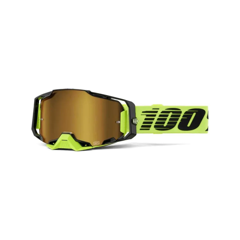Masque de Cross Armega 100% pour Compétition et Sorties Moto Enduro Pro