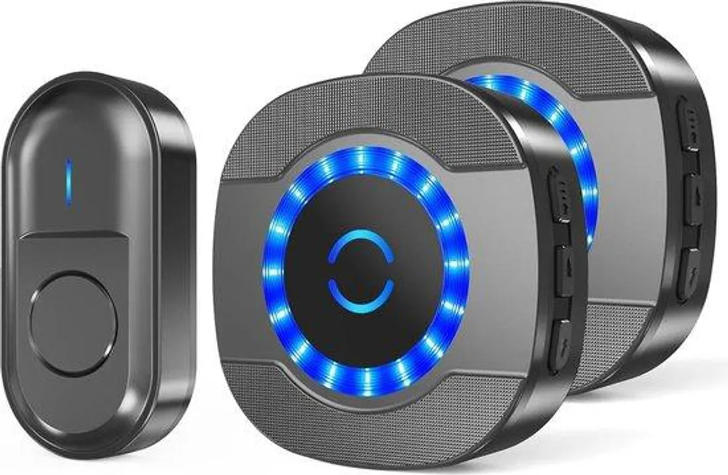 Interphone sans fil longue portée 300m étanche avec 5 niveaux de volume