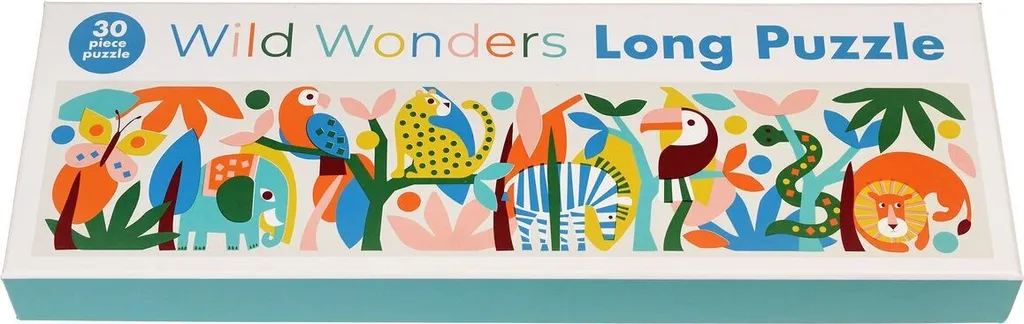 Puzzle long Wild Wonders Rex London de 1 mètre pour enfant
