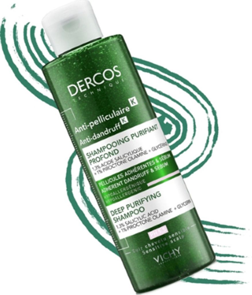 Vichy Dercos przeciwłupieżowy szampon głęboko oczyszczający Zdjęcie produktu 6