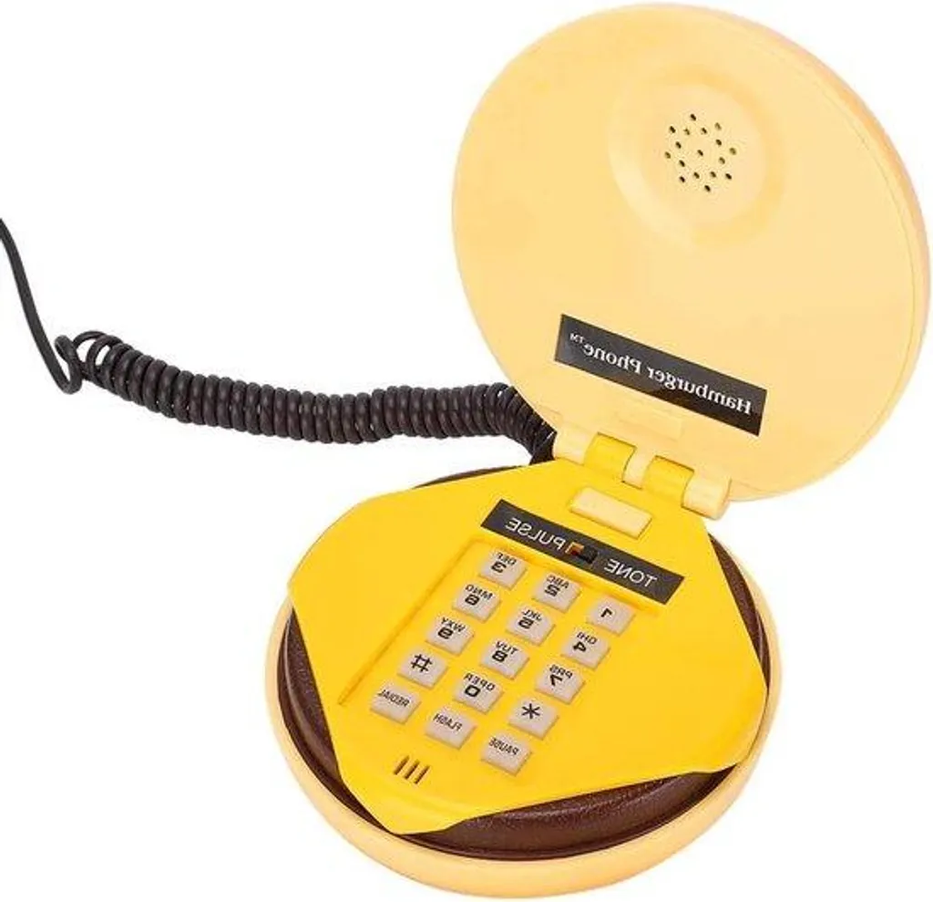 Cordon téléphonique jaune vintage torsadé de 3m pour fixe et box