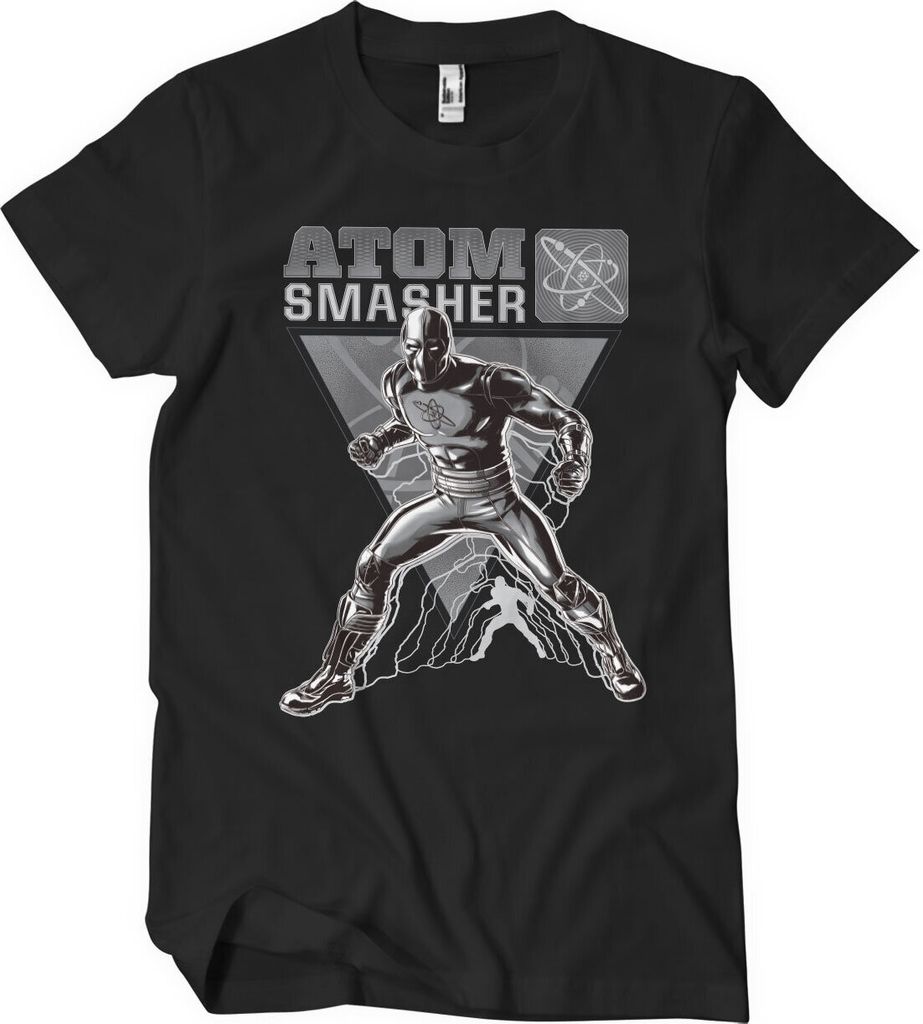 Black Adam - Atom Smasher T-Shirt - Small - Black