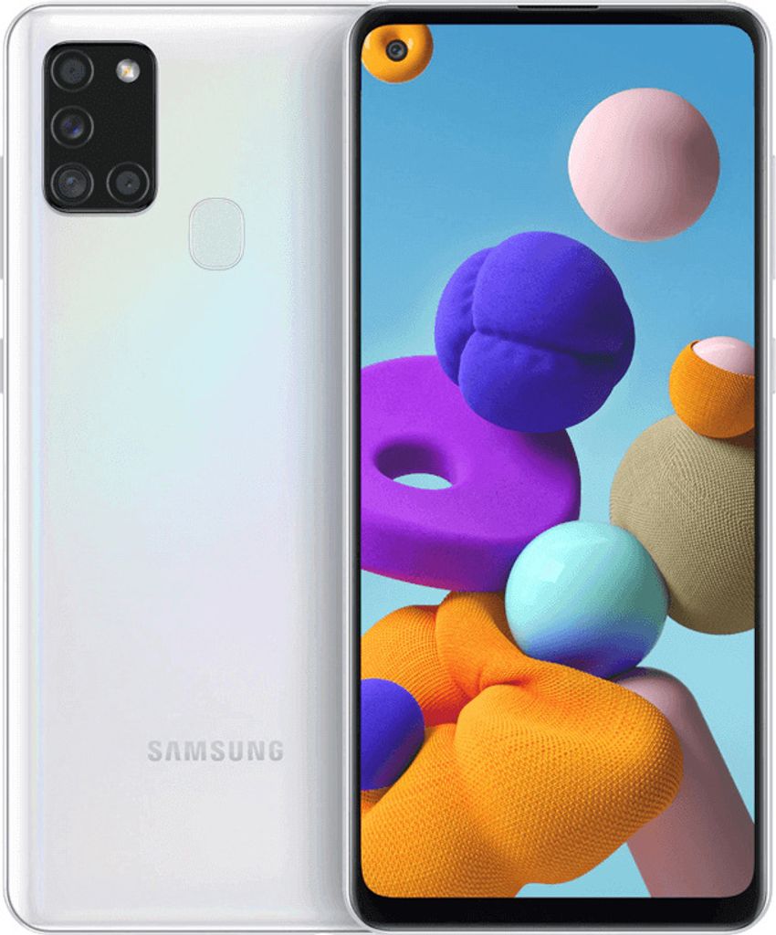 Samsung Galaxy A21s 32 GB Dual-Sim White Neu Produktbild 