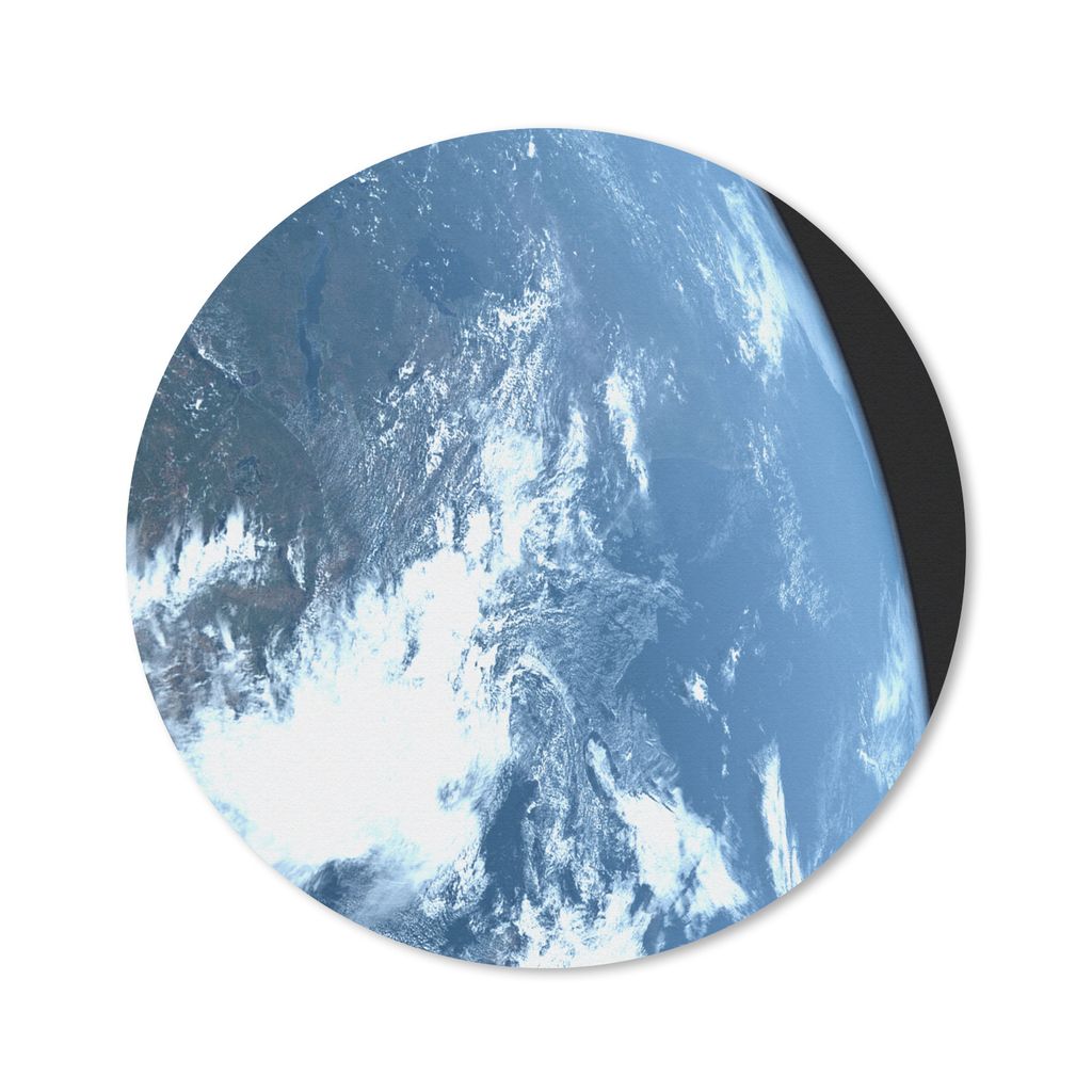 MuchoWow Mauspad Mousepad Erde - Planeten - Luft 30x30 cm - Mousepads - Maus Mat - Pad - Mausunterlage - Tischunterlage - Schreibtischmatten