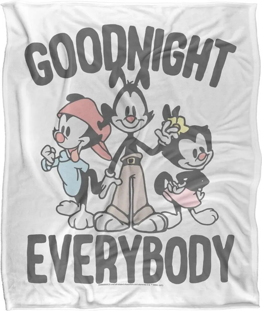 Animaniacs Couverture Goodnight Everybody TV18990 Multicolore Douce
