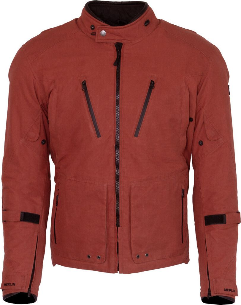 Merlin Exile D3O Explorer Motorrad Textiljacke, ocker, 2XL