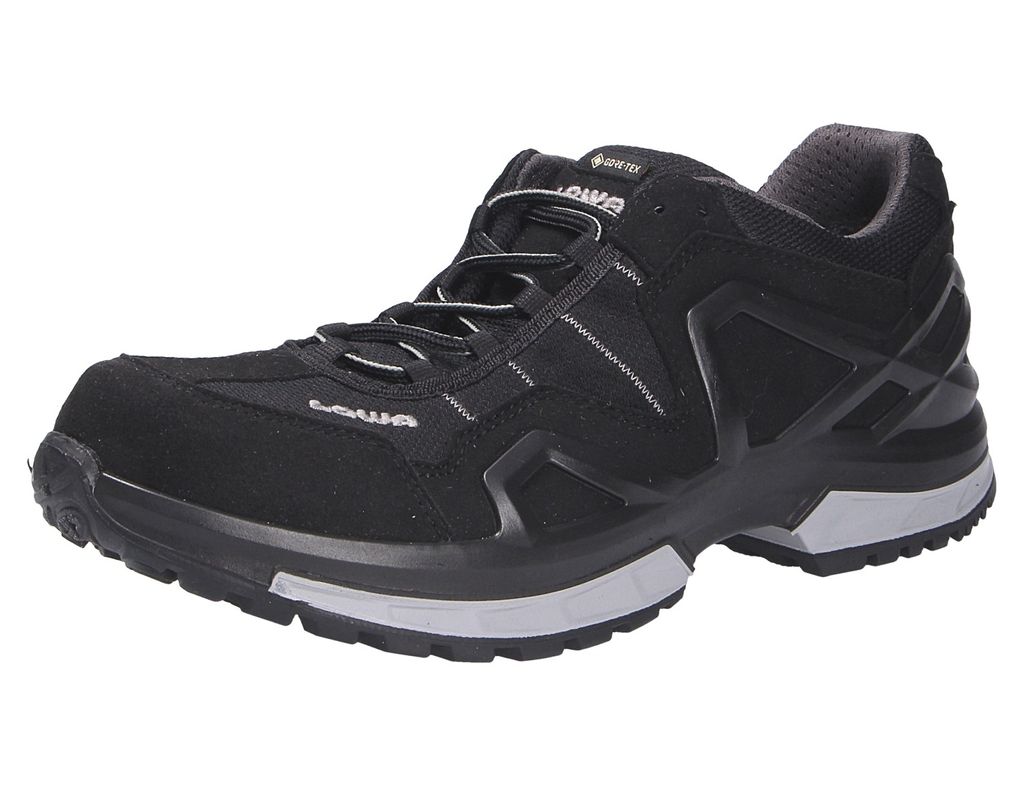 Lowa GORGON GTX Sportschuhe Herren Outdoorschuhe Wanderschuh Schwarz Wandern, Schuhgröße:EUR 46 | UK 11