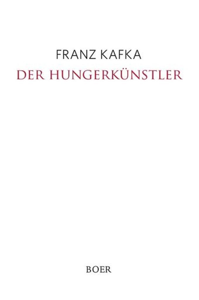 Der Hungerkünstler