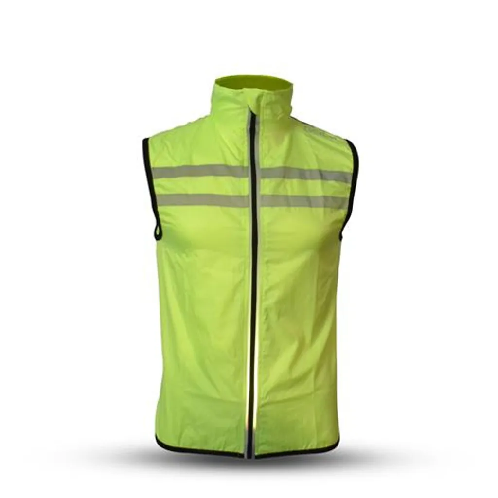 Gato Sports Coupe-vent de Sécurité Jaune Fluo en Polyester Taille XS