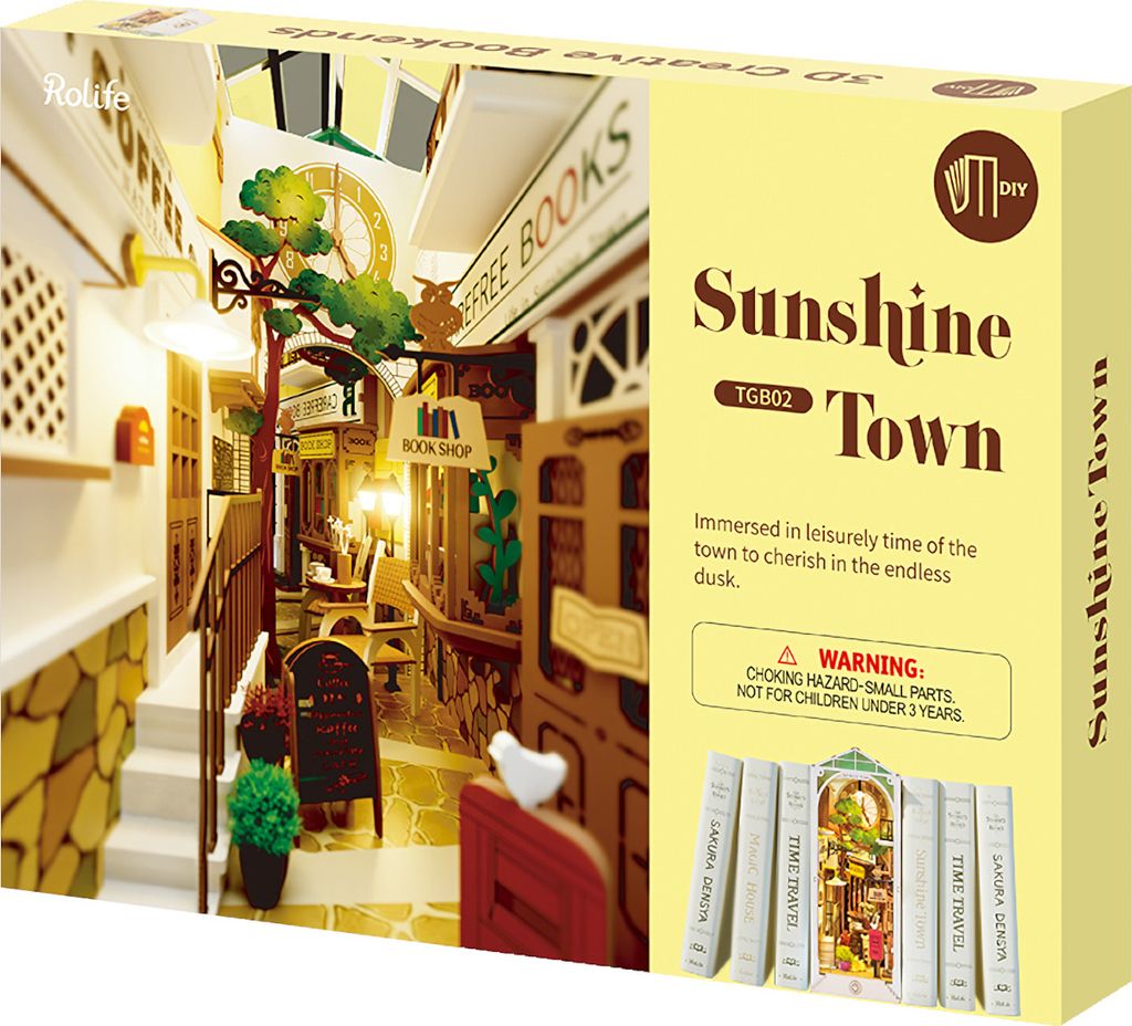 3D puzzle DIY kniha Mesto slnka, RoLife, 246 dielikov Obrázok produktu 2