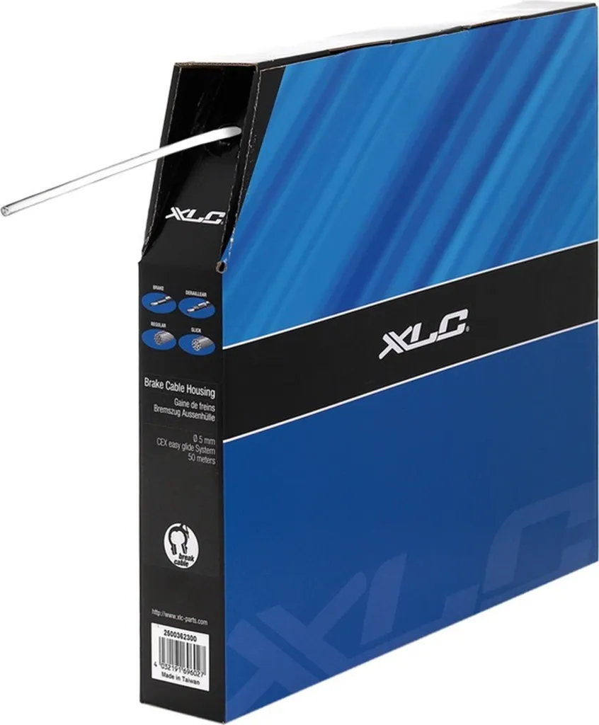 Rouleau 50m Gaine de Frein Blanche XLC BR-X19 pour Entretien de Vélo