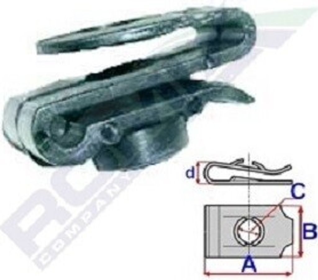10x ROMIX B23303 Mutter