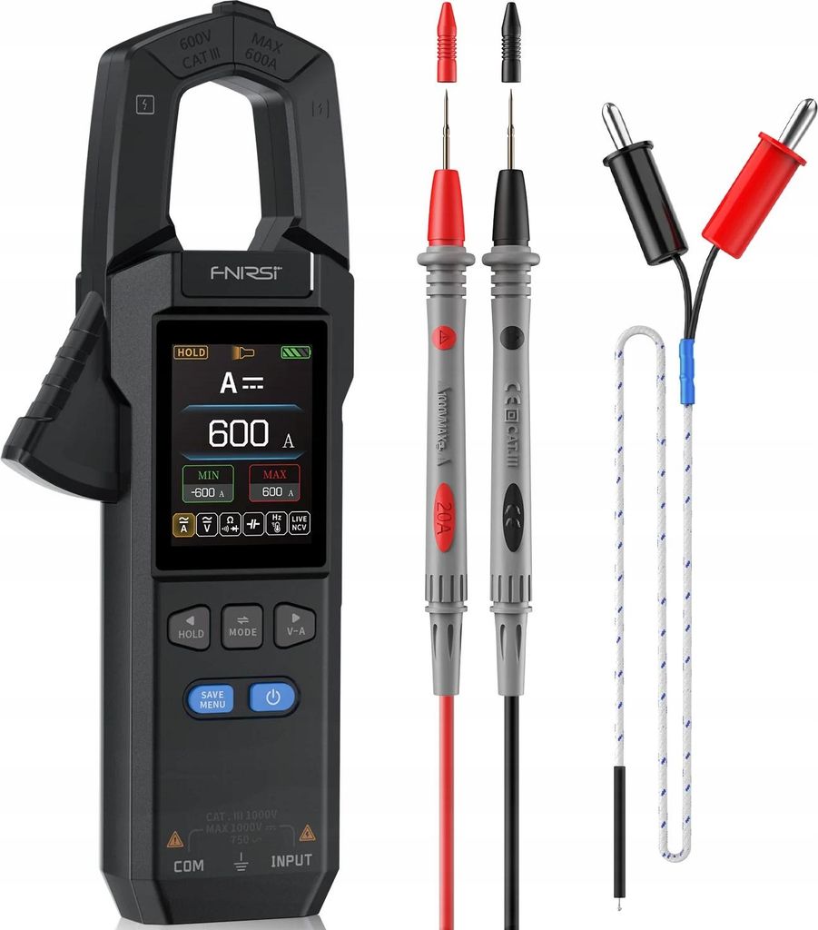 Multimetro digitale universale a pinza Fnirsi DMC-100 AC DC Immagine del prodotto 