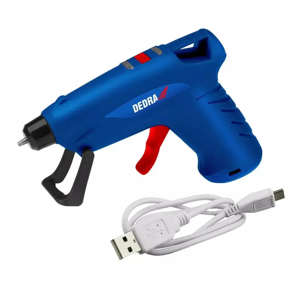 Pistolet à colle USB Dedra DED7548 : réparez sans fil partout chez vous