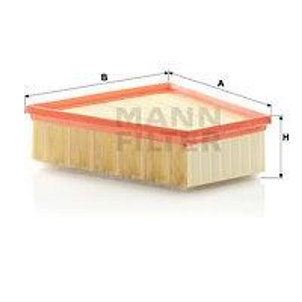 MANN-FILTER C 2295/4 Luftfilter OE 71332E910 kompatibel mit Polo 9N, Fox, Roomster, Fabia, Ibiza, Cordoba