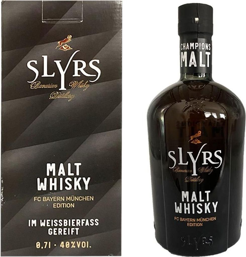 Champignons Whisky FCB SLYRS 40%0,7L Produktbild 