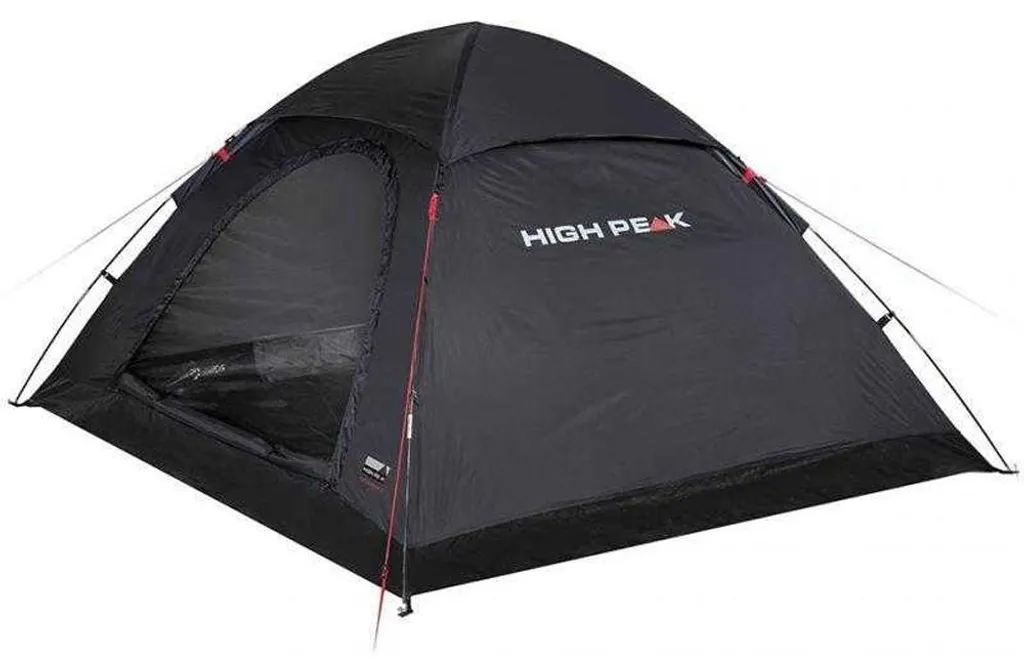 Tente de camping dôme Monodome High Peak noire montage facile PP7343