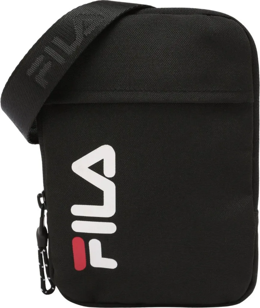 Sacoche Plate Fila Laksar FBU013880010 avec Bandoulière Ajustable Noir