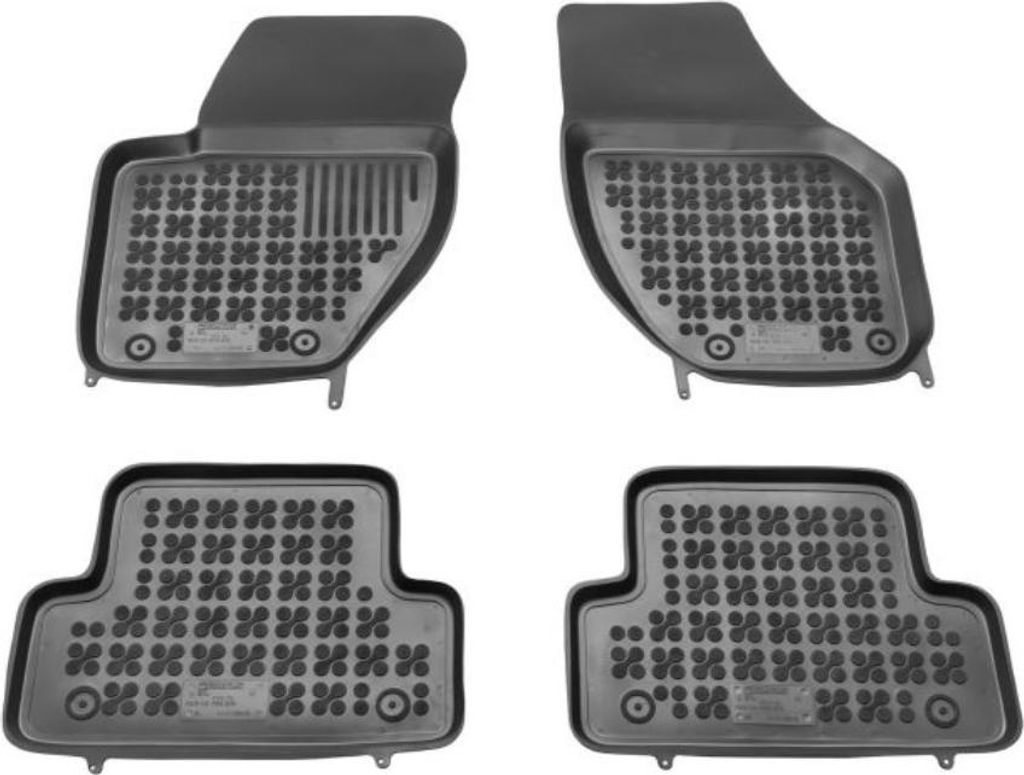 REZAW PLAST Fußmatten Set Gummi für VOLVO V40 Schrägheck (525, 526) Vorne+Hinten