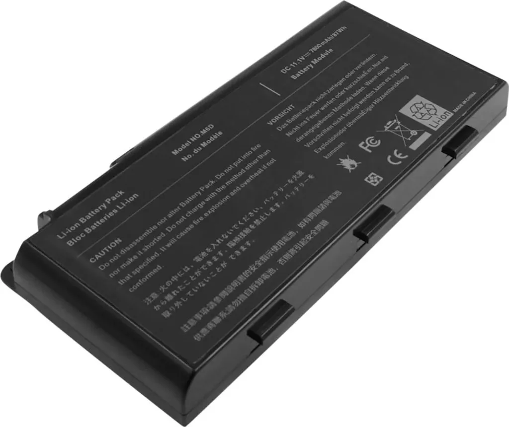 Réparez votre MSI GT660 avec cette Batterie Li-Ion 7800mAh Avizar Noire
