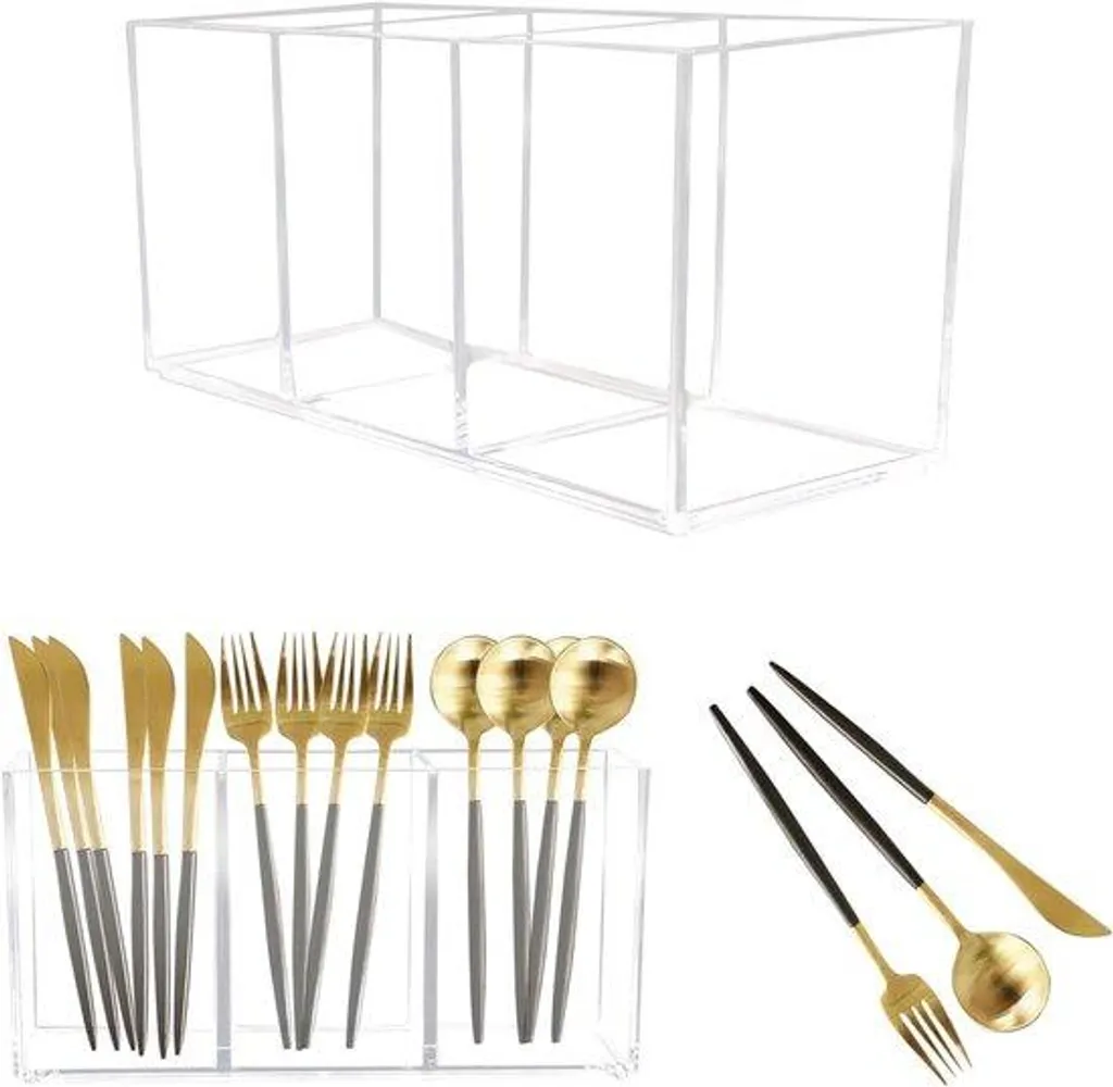 Rangement de cuisine acrylique pour placard - Optimisation d'espace