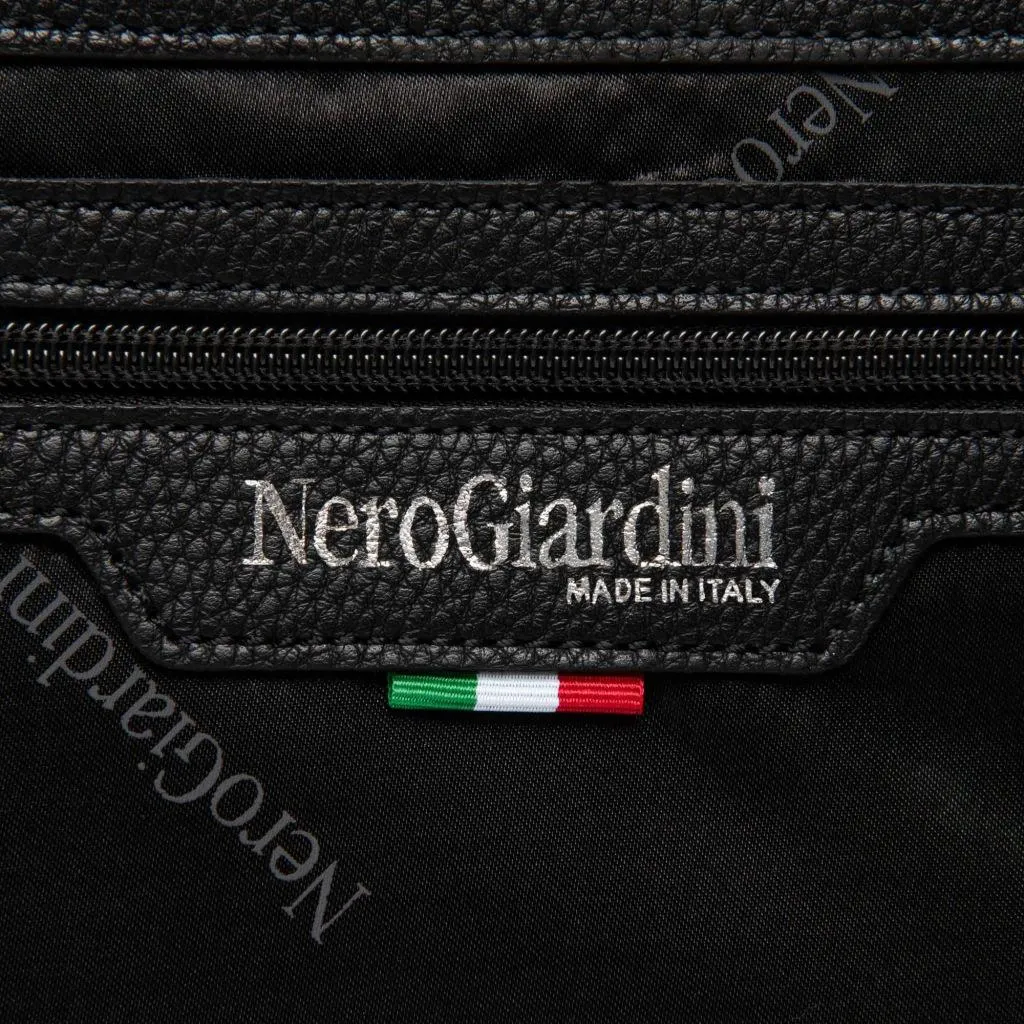 Borsa Donna Nero Giardini I544085D - Tracolla Casual Chic Nero - 4
