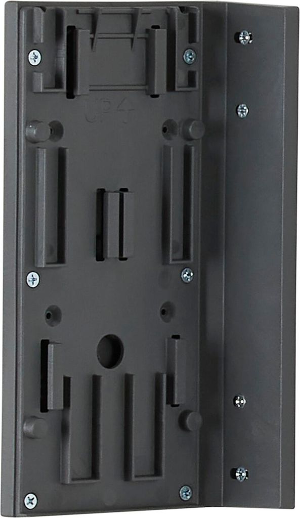 Servetto Wandhalterung passend zu Kleiderlift T3 - Halterung für begehbaren Kleiderschrank, Kunststoff anthrazit