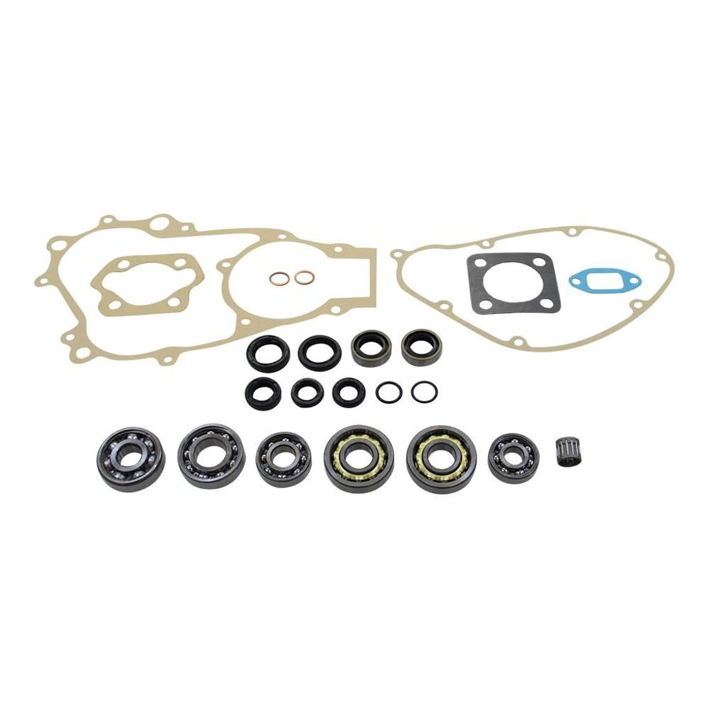 Dichtsatz + Wellendichtringe + Lager für Kreidler Florett Eiertank LH LF 3-GANG MOTOR