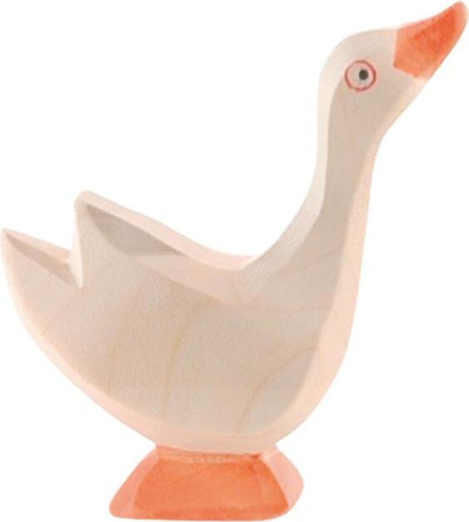 Gans Kopf hoch - Holzfigur Ostheimer Produktbild 