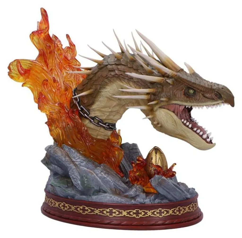 Objet Déco Harry Potter Buste Dragon 30cm - Idée Cadeau Collectionneur