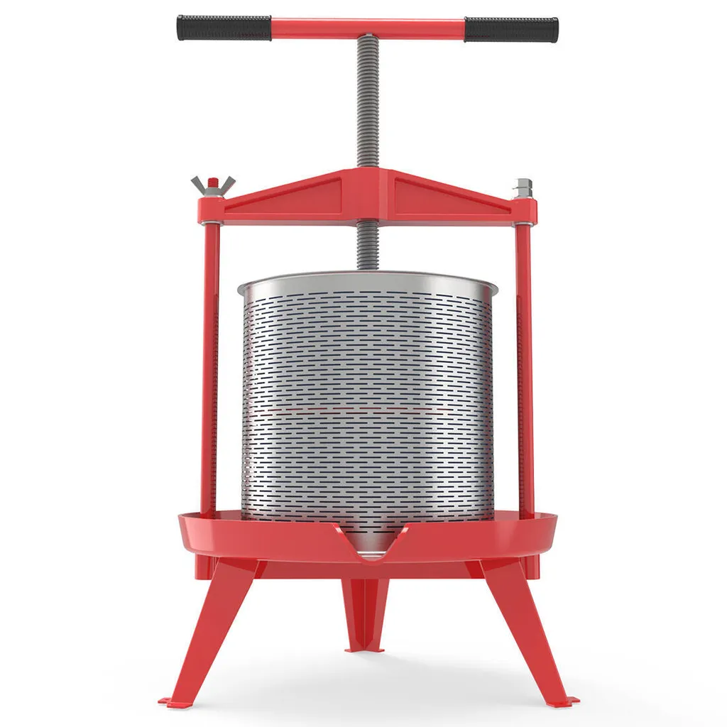 Presse-fruits manuel 14L cadre robuste pour extraire le jus sans effort