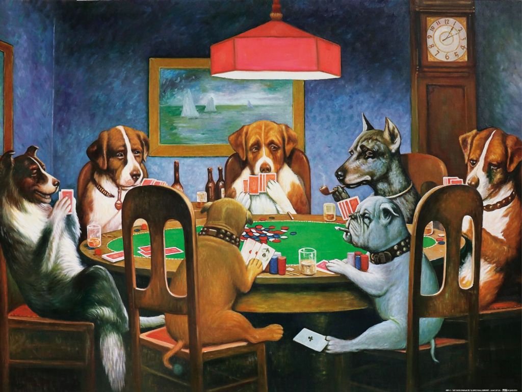 Cassius M. Coolidge Kunstdruck Bild - A Friend In Need, Produktbild 
