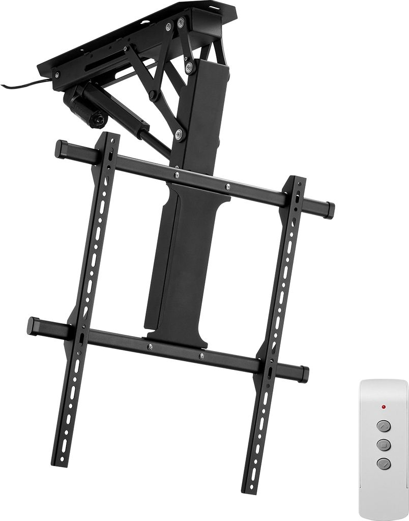 VEVOR Motorisierte TV-Deckenhalterung für Fernseher von 813 bis 1651 mm, VESA 60 x 60 cm, für Fernseher bis zu 40 kg