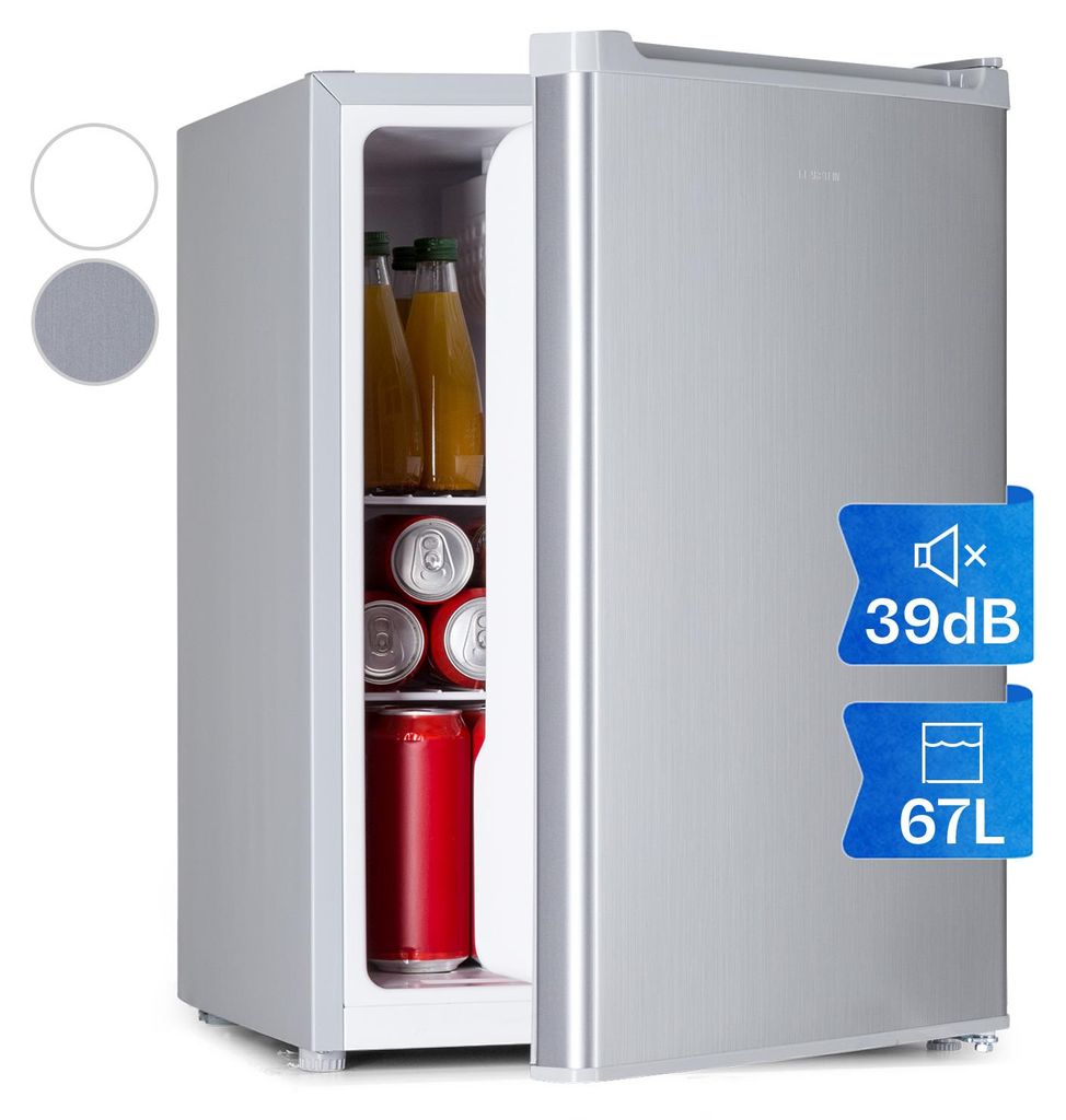 Klarstein Mini chladnička, sklenené dvere, nastaviteľné Obrázok produktu 