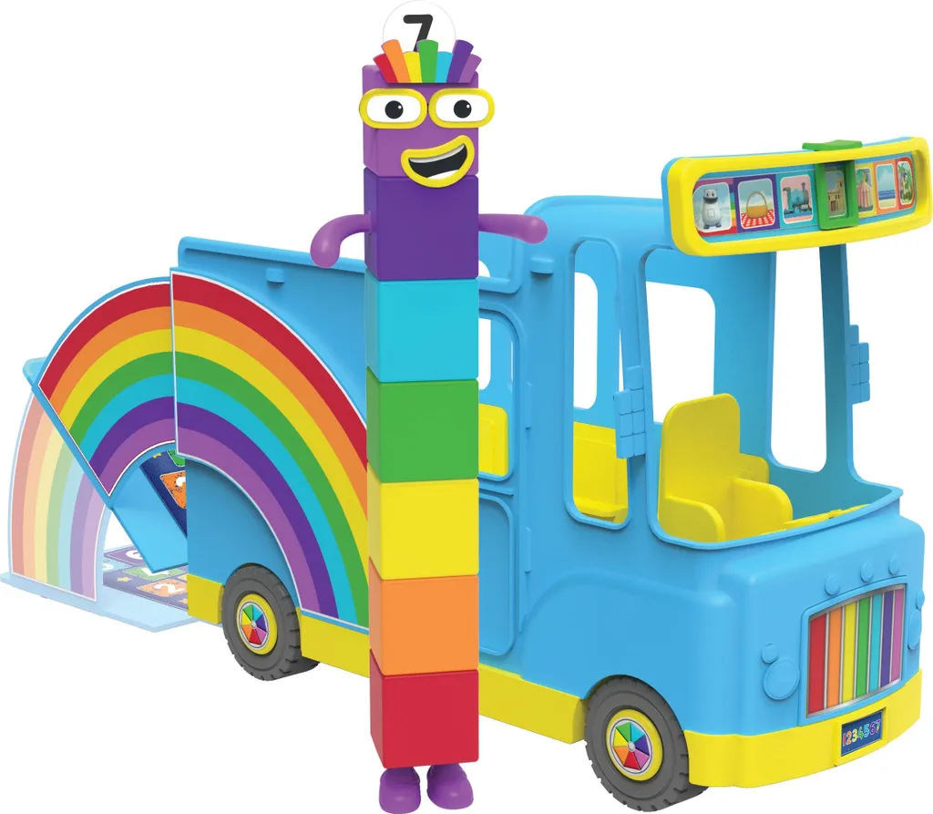 Bus de comptage interactif Numberblocks pour apprentissage des maths - 3