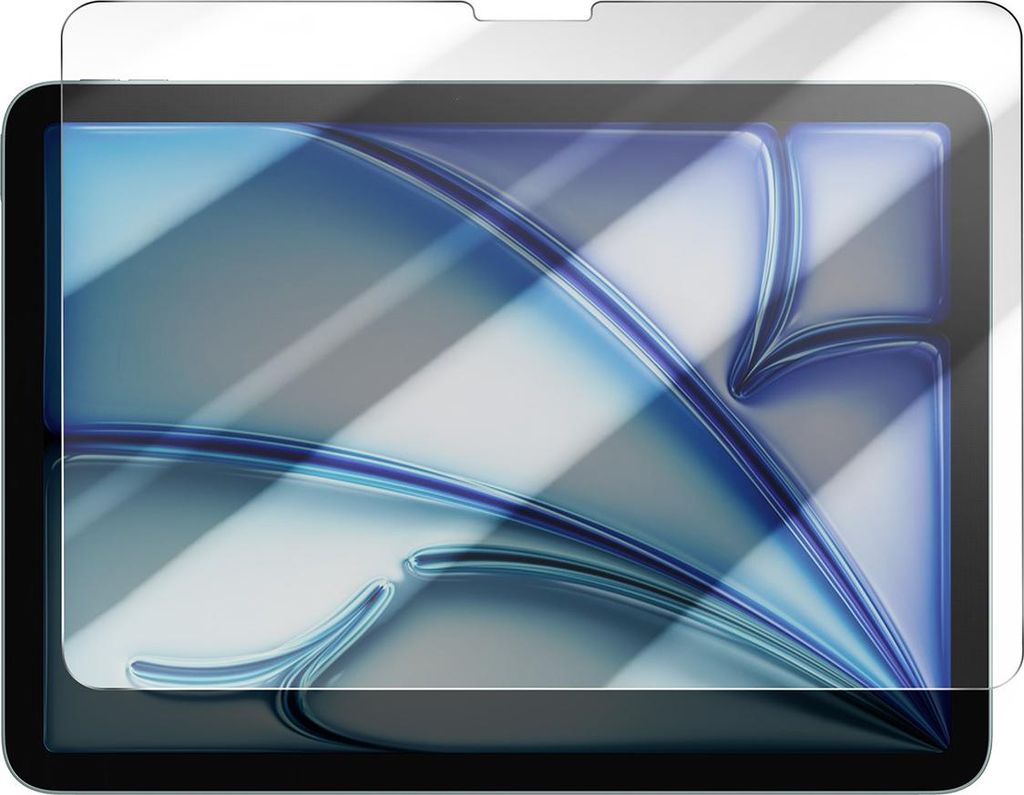 MW, Schutzfolie für iPad Air 11" M2 2024 Gehärtetes Glas 9H, Transparent